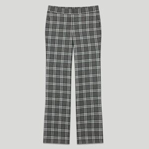 Maje Carreaux Plaid Wool Checkered Trouser Pants